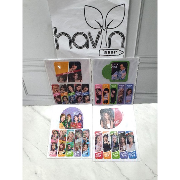 PEMBATAS bahan PLASTIK 5+1 BESAR/STICKY NOTE/STICK NOTE-BLACKPINK