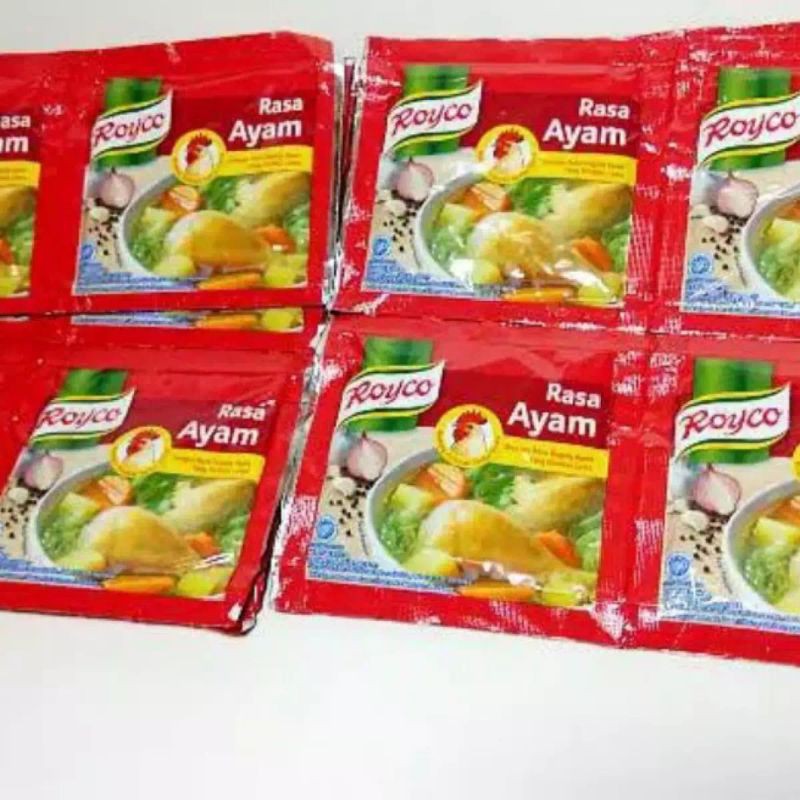 

royco ayam 1renceng(isi 12pcs)penyedap rasa