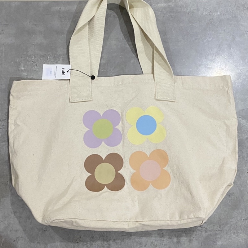 (new) rubi canvas tote bag