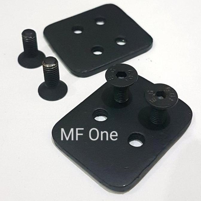 Plat Soket Dudukan Cleat Sepatu Sportino 4 Lubang Buatan Lokal Terlaris