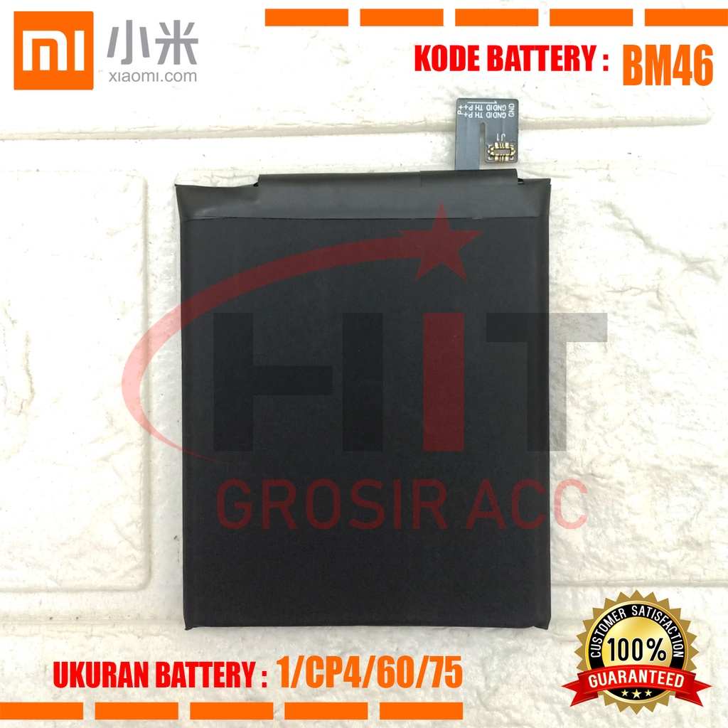 Baterai Battery XiaoMi BM46 Redmi Note 3 Pro Original