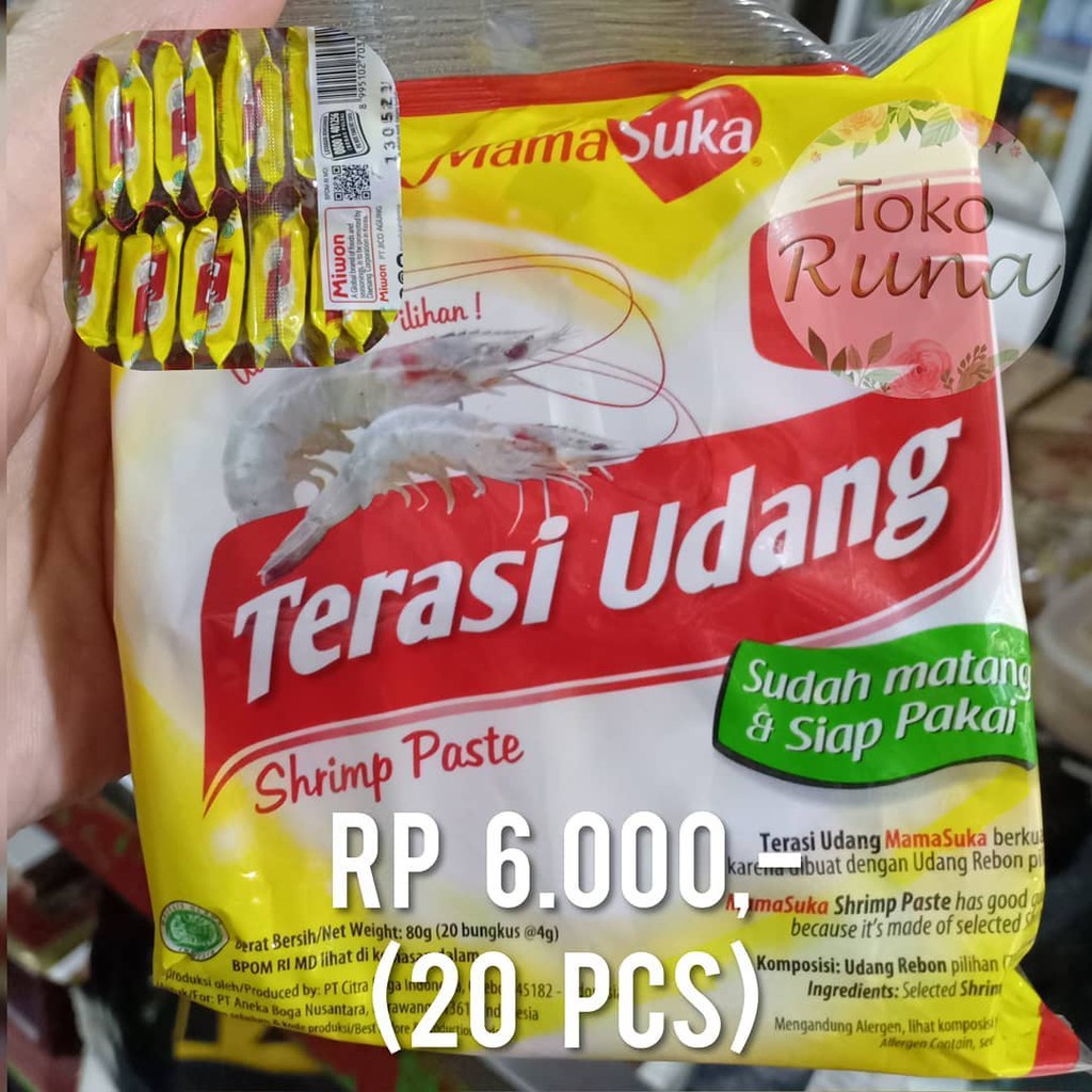 

Mamasuka Terasi Udang