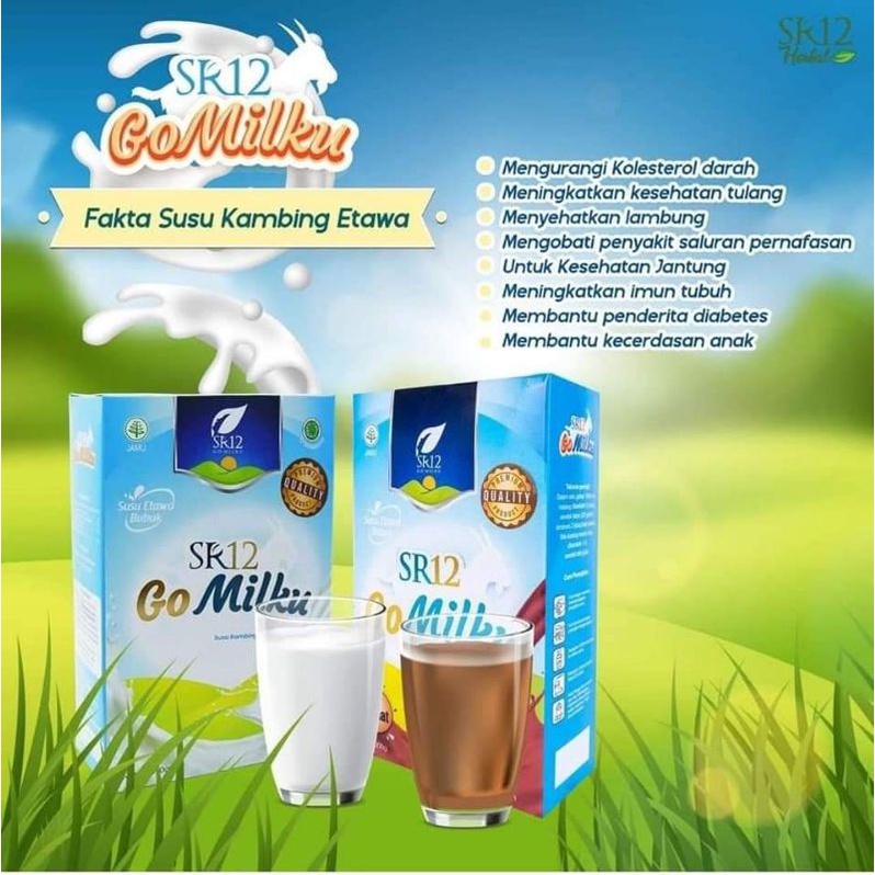 

GO MILKU SR12 SUSU HERBAL SUSU KAMBING ETAWA