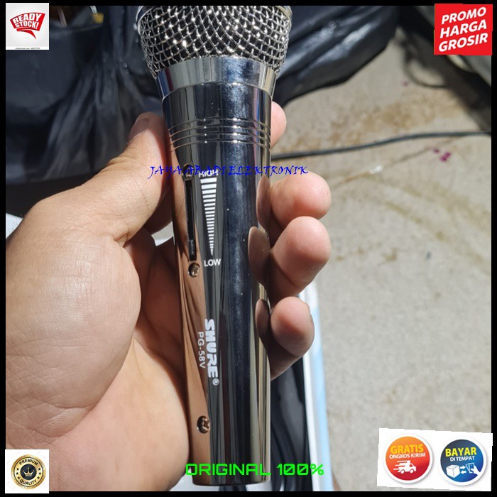 G557 SHURE MIC KABEL MIK CABLE VOLUME MIKROPHONE MICROPHONE VOKAL VOCAL KARAOKE BESI METAL CONTROL AUDIO MUSIK MUSIC SOUND DJ PANGGUNG STUDIO PIDATO CERAMAH ACARA MEETING KAMERA SUPER CARDIOID DYNAMIC PROFESIONAL PRO MICROPHONES LEGENDARY PERFORMANCE PREI