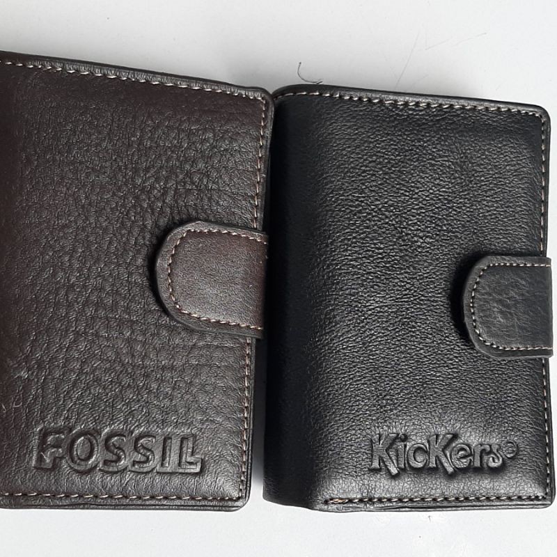 Dompet kartu 18 slot kulit asli Card holder premium