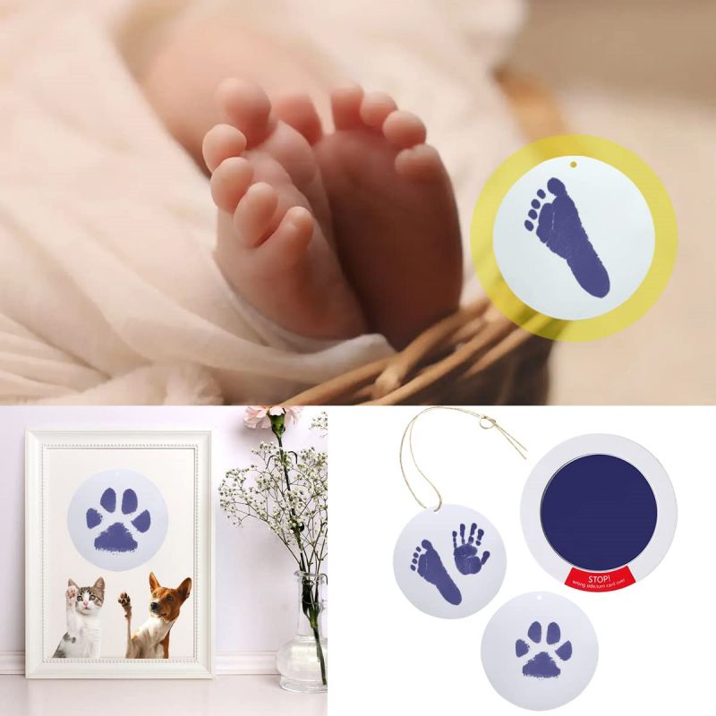 Baby Footprint Ink Pad/Cap Tangan Kaki Bayi/Bantalan Tinta Cap Telapak Tangan Bayi Untuk Kenang-Kenangan