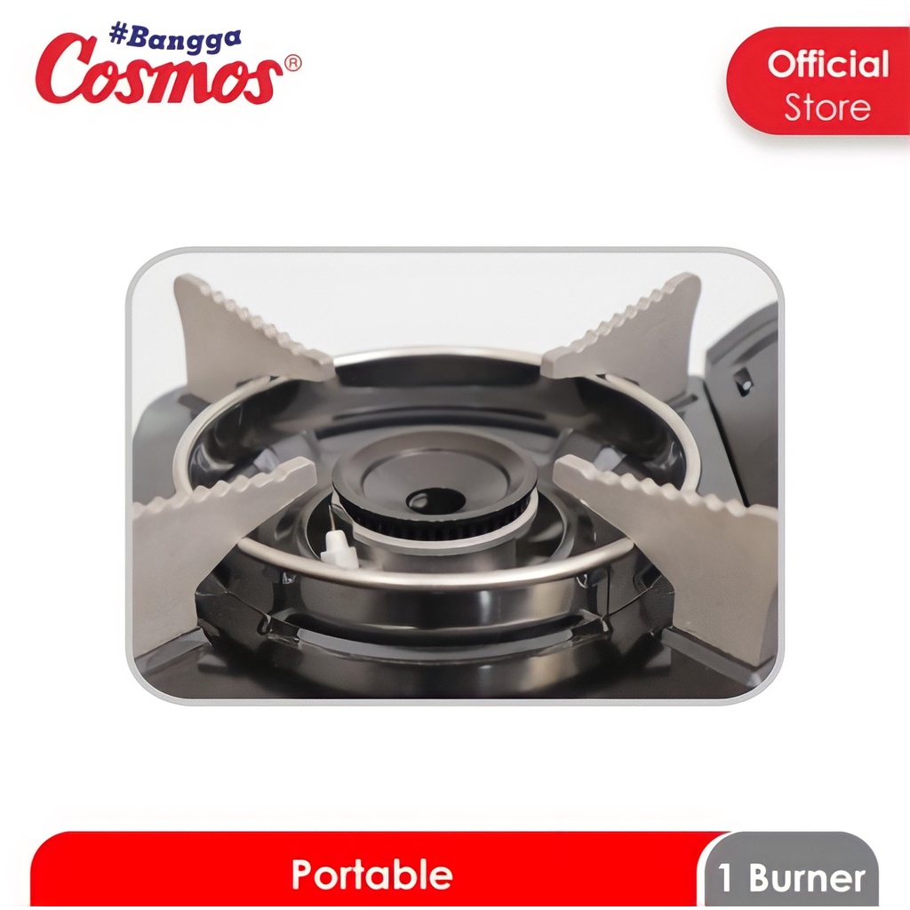 Cosmos Kompor Gas Portable / Kompor Piknik 1 Tungku CGC-121 PN Garansi