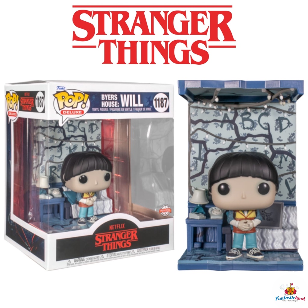 Funko POP Deluxe Television Stranger Things Build-A-Scene - Will Byers (EXCLUSIVE) #1187