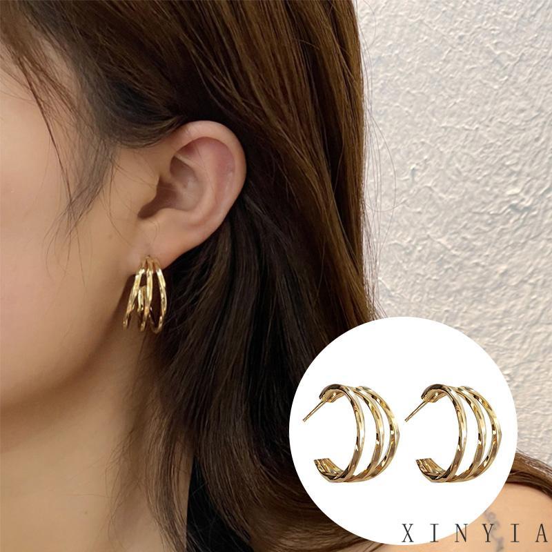 Anting Multilayer Bentuk C