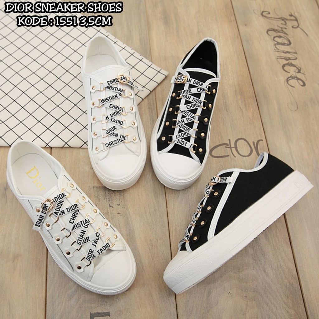 FASHION DIOR OBLIQUE TECHNICAL CANVAS SNEAKER SHOES 1551