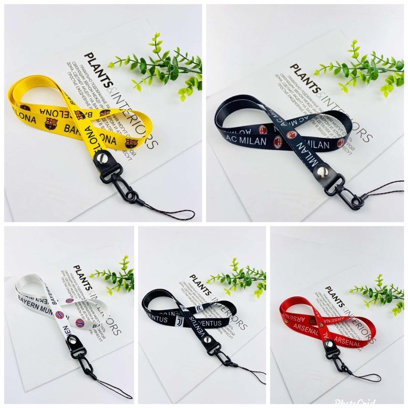 [ BRAND NEW ] TALI GANTUNGAN HP / STRAP BRANDED MOTIF BRAND HP MERK HP