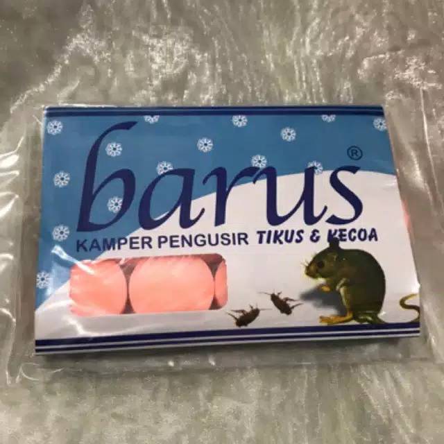 Kamper/Kapur Barus Tikus & Kecoa