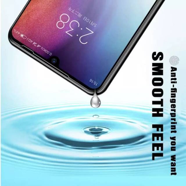 TG Anti Gores Layar Redmi Note 8 Pro Tempered Glass Full Cover Screen Protector Premium