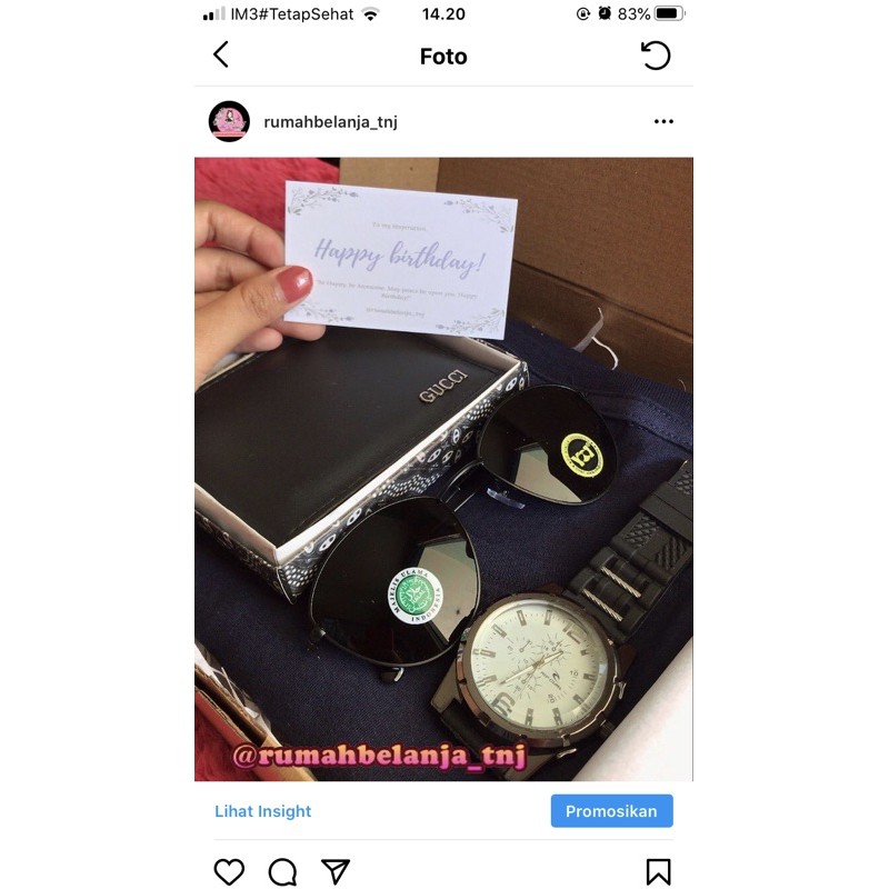 

Hampers cowok Lengkap