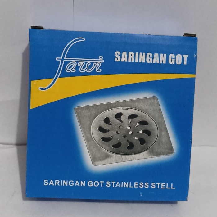 SARINGAN GOT STAINLESS STEEL ( HARGA GROSIR) / FLOOR DRAIN