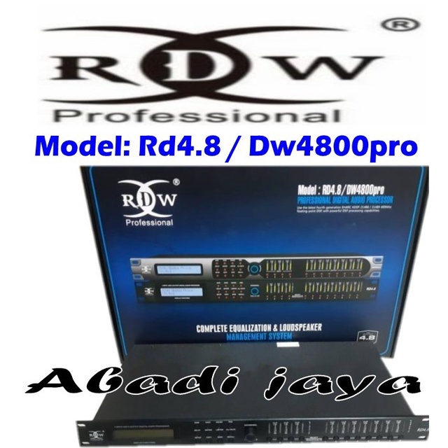 Digital Audio Processor Rdw Dlms Management Speaker Rdw Rd4.8 Original