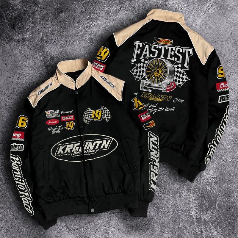 NASCAR JACKET FASTEST - RACING JACKET FASTEST ORIGINAL