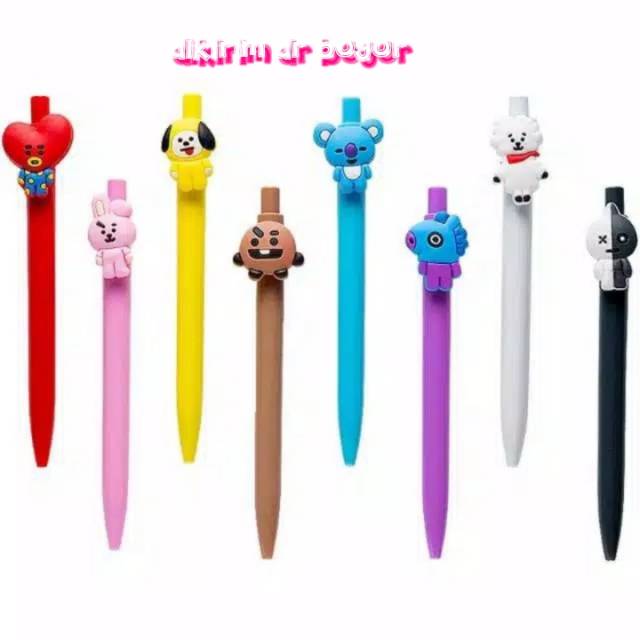 

MOS Pulpen Mekanik Cetek KPOP Lucu