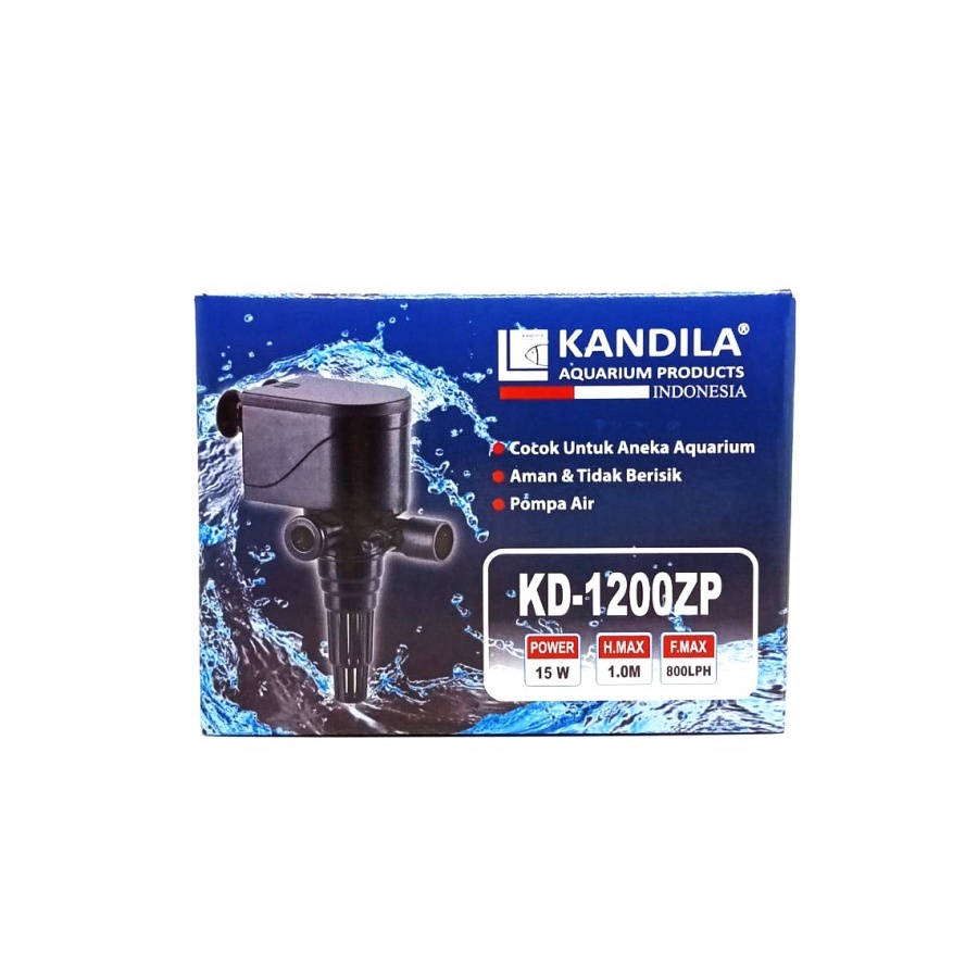 KANDILA KD 1200ZP /  KANDILA 1200 ZP POWERHEAD  KANDILA 1200 15 WATT 800 LPH POMPA AQUARIUM