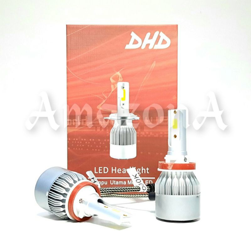 Lampu Mobil Headlight LED H11 - DHD - White 6000K 2pcs