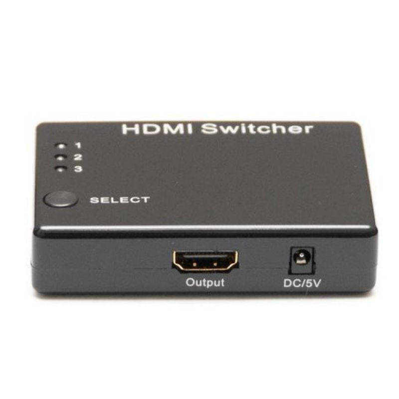 HDMI Switch 3 Port Full HD 1080P with Remote Control