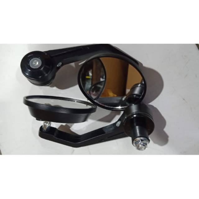 kaca spion jalu stang bulat hitam model rizoma mio beat vario mx fu vixion scoopy w 175 vespa nmax aerox