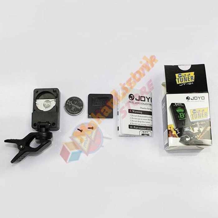 Tuner Gitar Joyo Penyetel Senar Gitar Digital