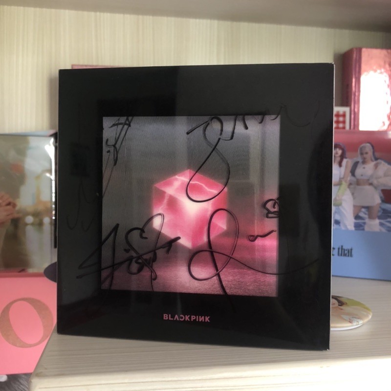 BLACKPINK Square Up Black Signed Album