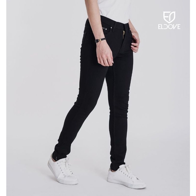 Celana jeans pria / celana panjang Straight celana jeans BLACK panjang skinny semi slimfit cowo / cowok