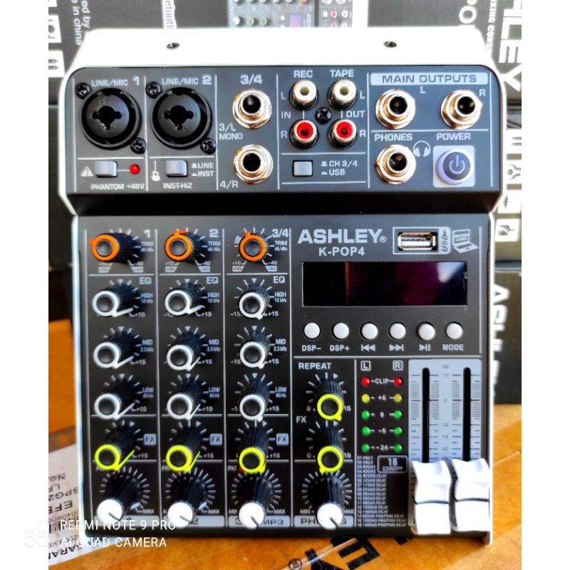 MIXER ASHLEY K POP 4 CHANNEL