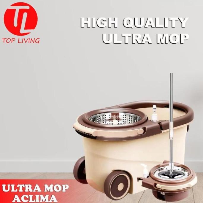 NICE KERING KAIN LANTAI ULTRA BASAH TOP OTOMATIS PEL ALAT LAP MOP BERS SPP1423