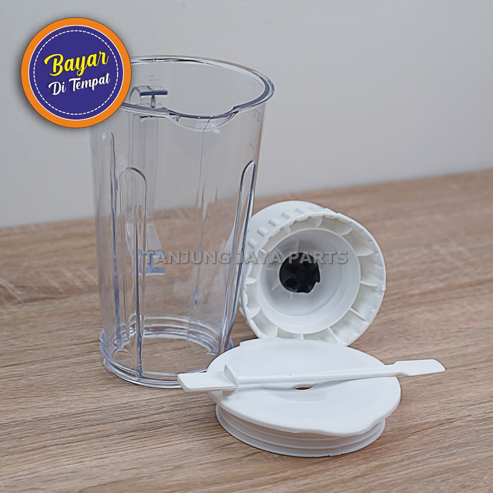 [BAYAR DI TEMPAT] Gelas BLENDER JUS Set Model Miyako Lama/National-Mounting/Tutup/Pisau