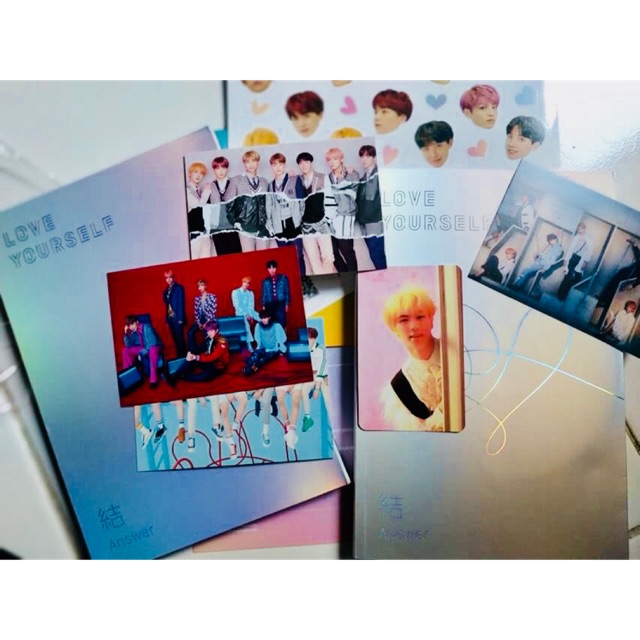 ( UNSEALD) BTS LOVEYOURSELF ANSWER-E VER. ( JIN PHOTOCARD)
