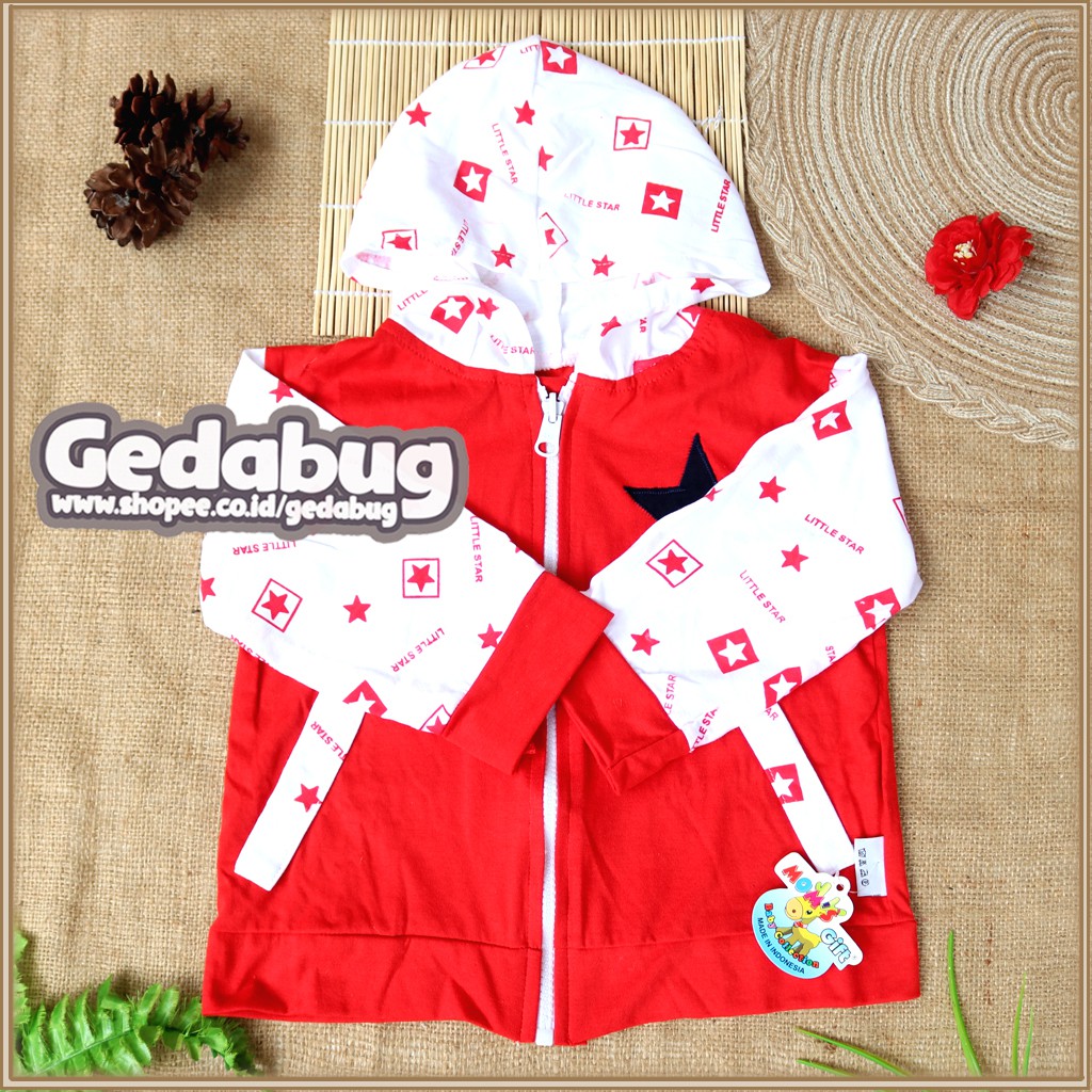 Jaket Anak Lengan Panjang Bertopi Baby Collection Gift JKT N554