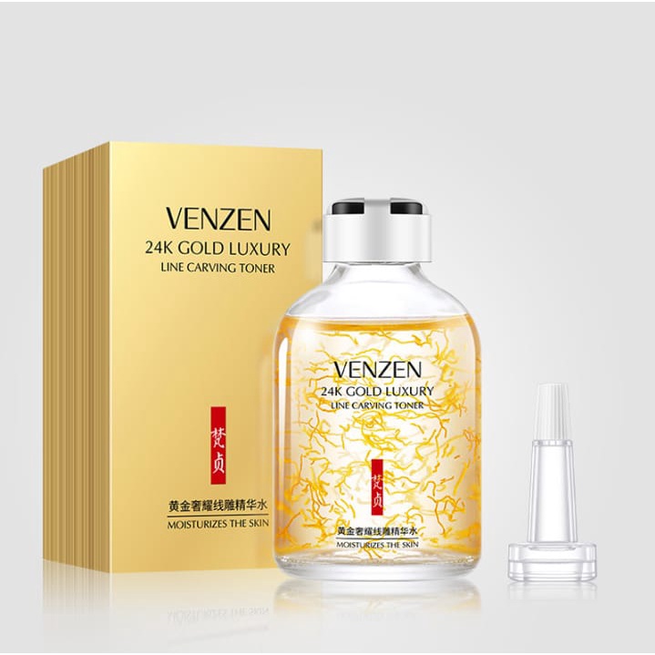 Veze Line Carving Toner Collagen Protein and Gold Luxury Toner