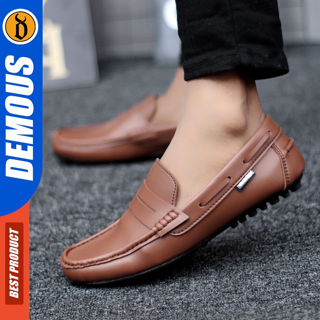 DEMOUS Moritz - Sepatu Formal Pantopel Slop Kerja Pria