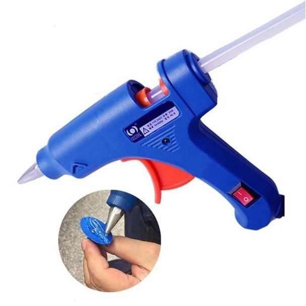 Lem Tembak Pistol Hot Melt Glue Gun On Off Praktis