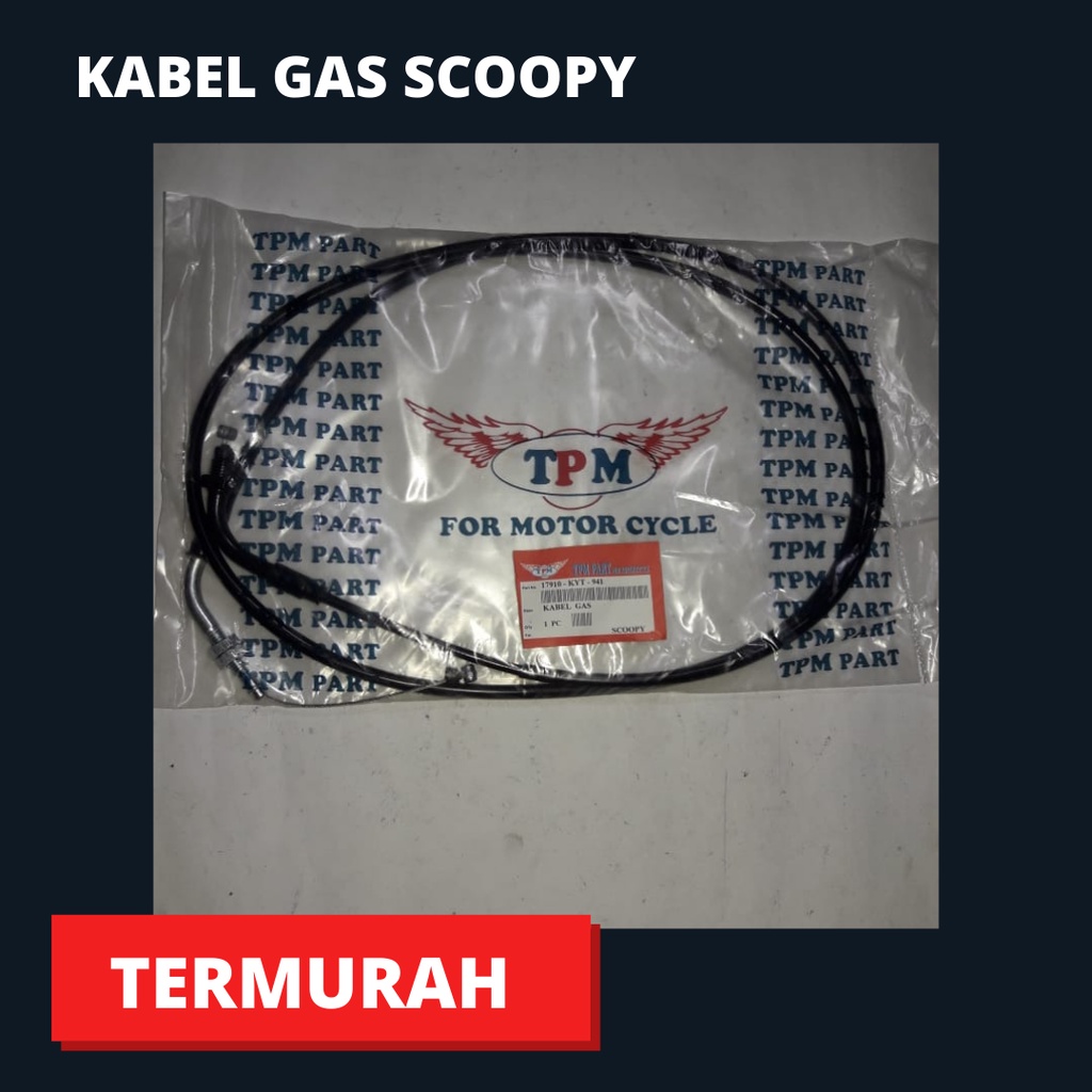 KABEL GAS TALI GAS SCOOPY