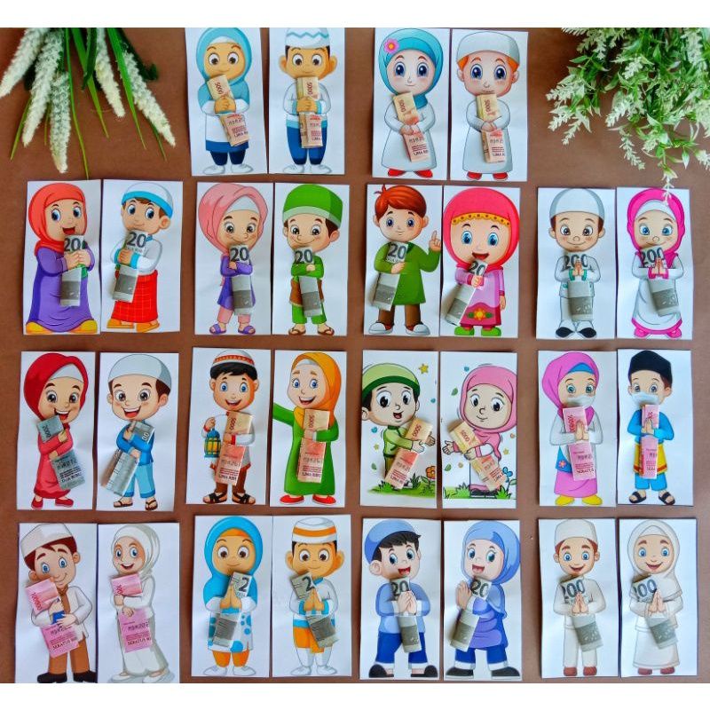 

Angpau lucu unik 10pcs / Angpao peluk uang / Angpau pontianak Ready