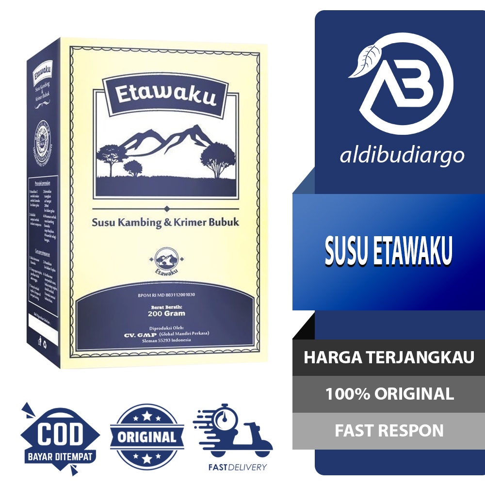 

ETAWAKU PLATINUM SUSU KAMBING KRIMER BUBUK 200 GRAM