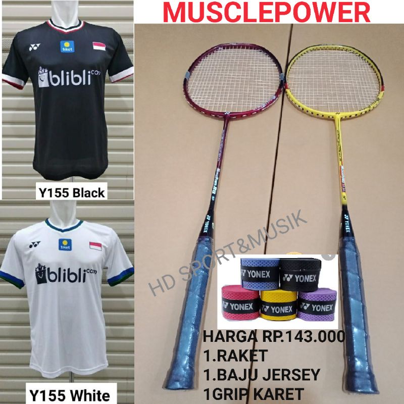 RAKET BADMINTON,YONEX,RAKET BULUTANGKIS,RAKET KOMPLIT MURAH