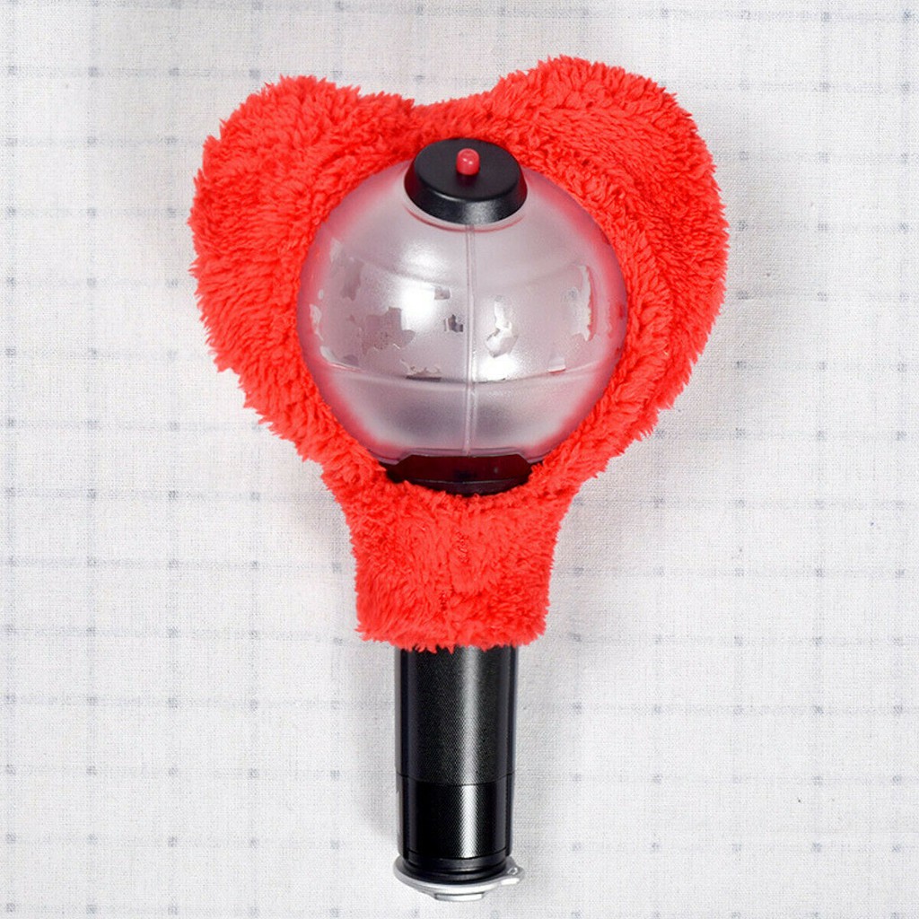 [Bayar Di Tempat]Plush Head Cover for Bangtan Boys KPOP   Army Bomb Light Stick LightStick