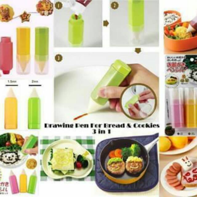 

Food drawing pen