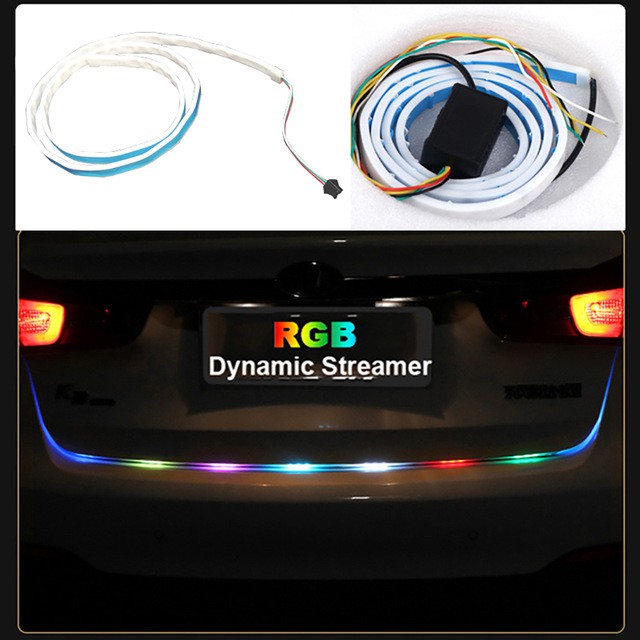 Lampu Led Bagasi Mobil RGB 120cm LAMPU LED STRIP Bagasi MOBIL RGB