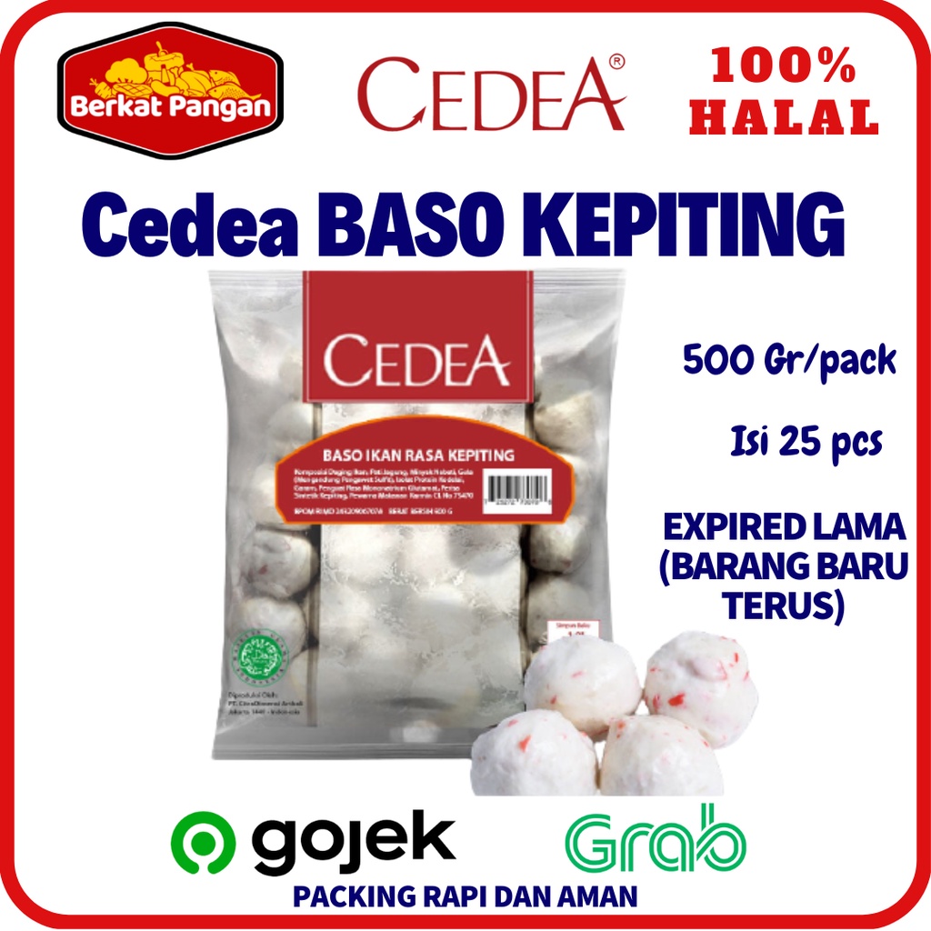 CEDEA Baso Kepiting / Bakso Kepiting 500gr