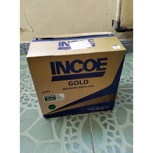 Aki mobil ns70 incoe gold