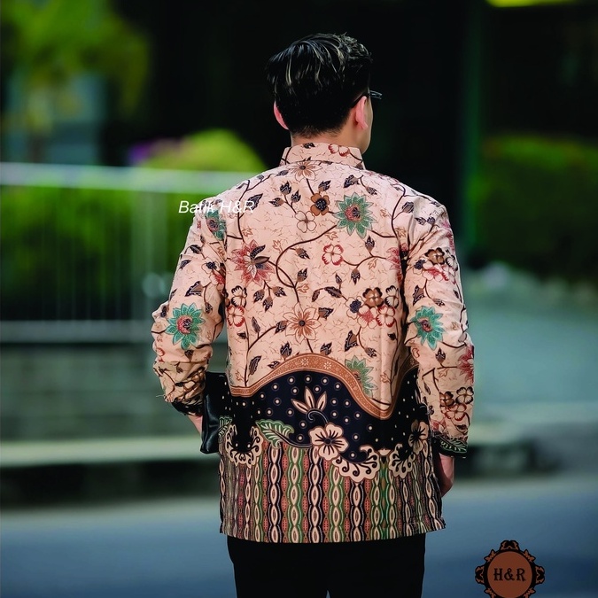 Baju Batik Pria Lengan Panjang Kemeja Batik Pria Batik Premium Kemeja Cowok Batik modern Baju Pria