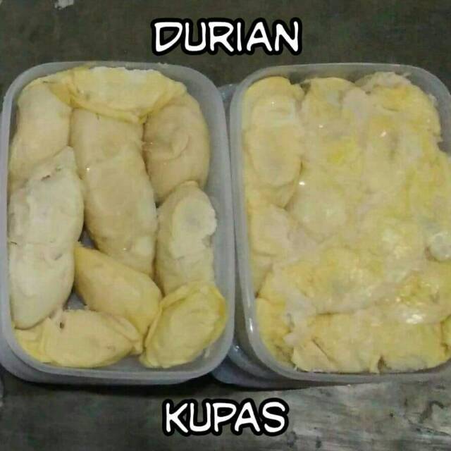 

Durian kupas