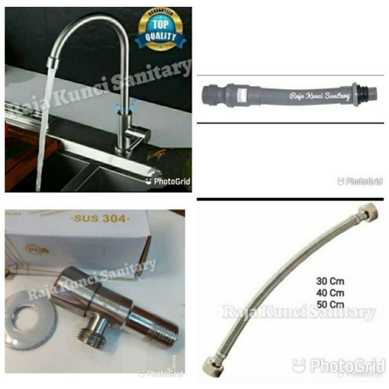 Paket Lengkap Kitchen Sink Undermount Lavenia LV 0915/Lavenia LV0916