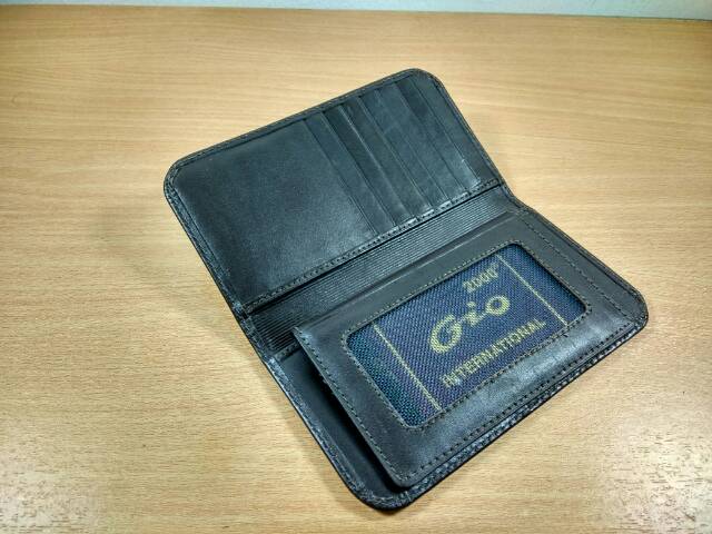 Dompet kartu card holder kulit asli Gio N374
